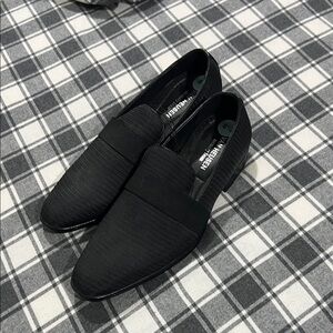 Van Heusen Black Men's Loafers